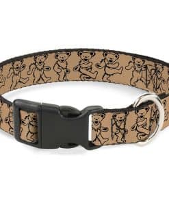 Collar para Perro Buckle-Down con Hebilla de Plástico