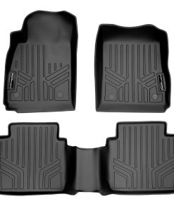 Juego de tapetes a medida SMARTLINER de 2 filas -Negro