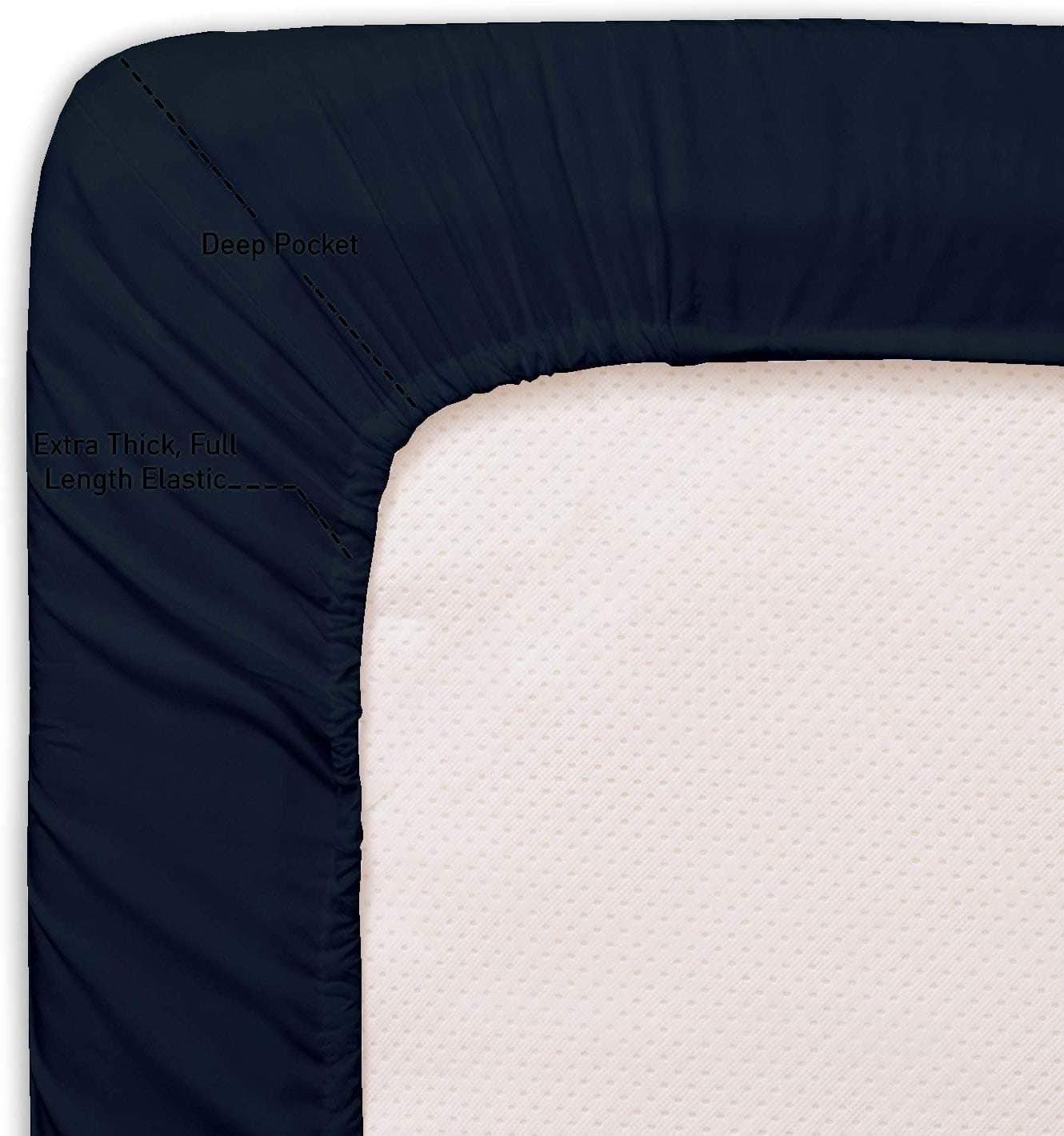 Juego de Sábanas para Literas RV King (72 x 75), 400 Hilos - Imagen 5