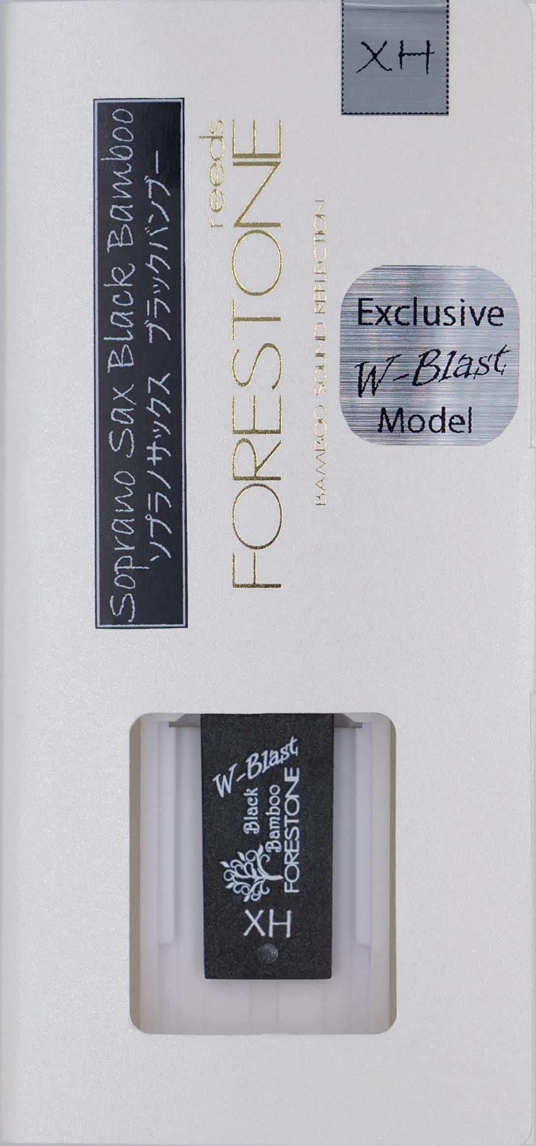 Caña de Saxofón Soprano de Bambú Negro Forestone W-Blast