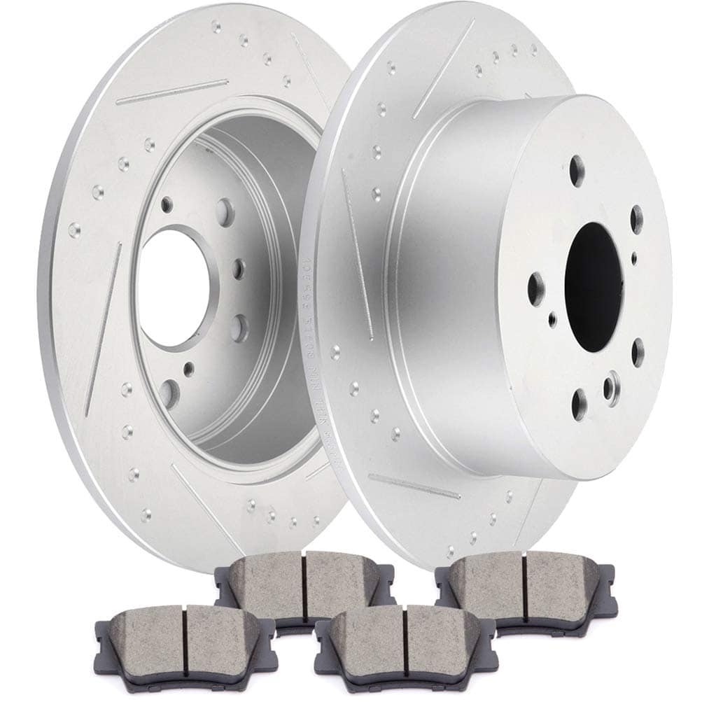 Kit de Frenos Traseros SCITOO con Discos de Freno y