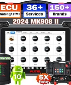 Autel MaxiCOM MK908 II Android 10 AutoScan 2.0: 2024