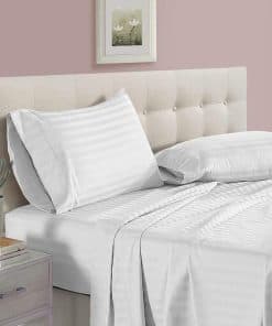 Juego de Sábanas Premium de 4 Piezas King Cotton, 100%