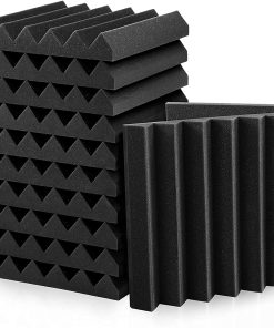 24 Pack 2" x 12" x 12" Paneles de Espuma Acústica de Cuña