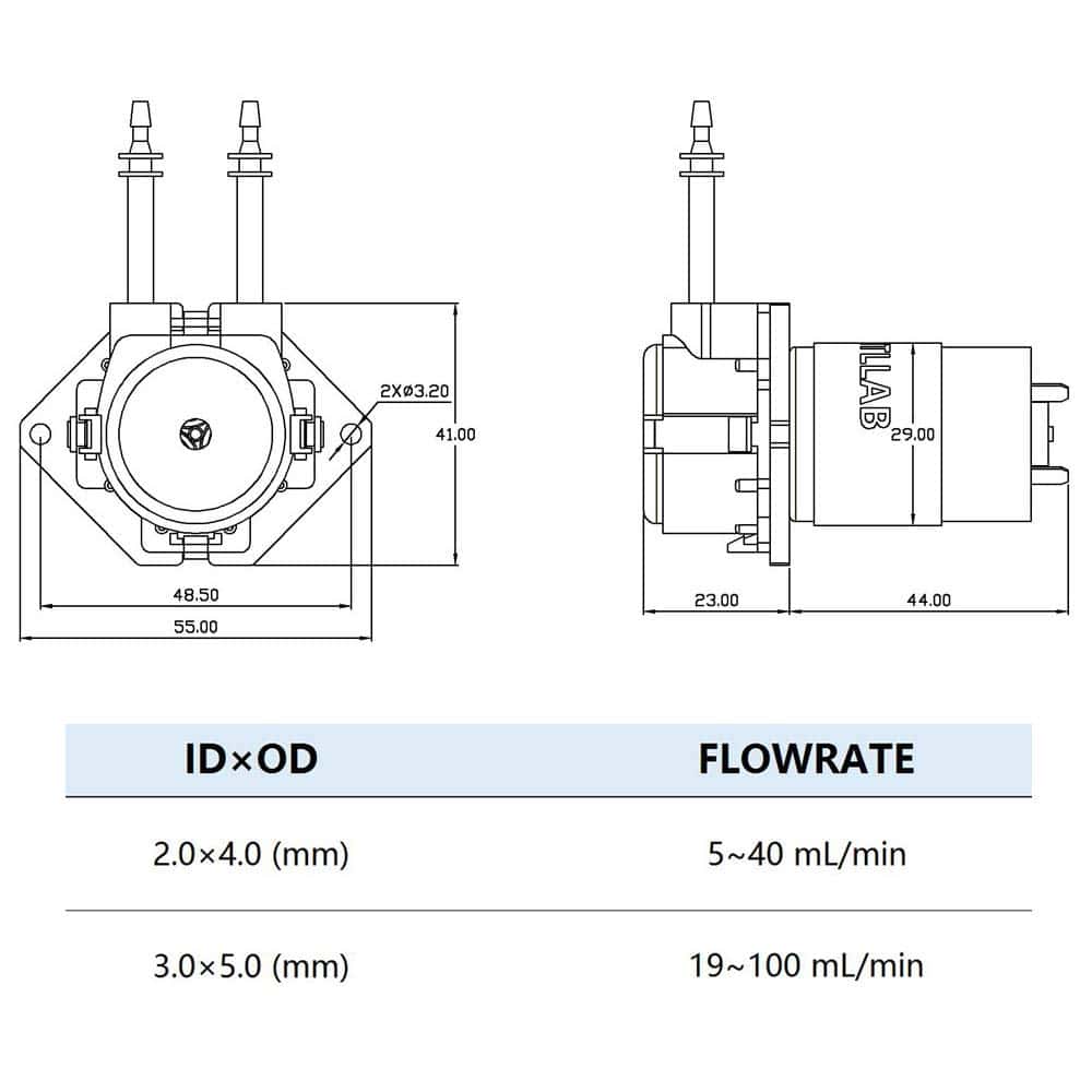 Bomba de Líquido Peristáltica Dosificadora DIY de 4pcs/Pack - Imagen 5