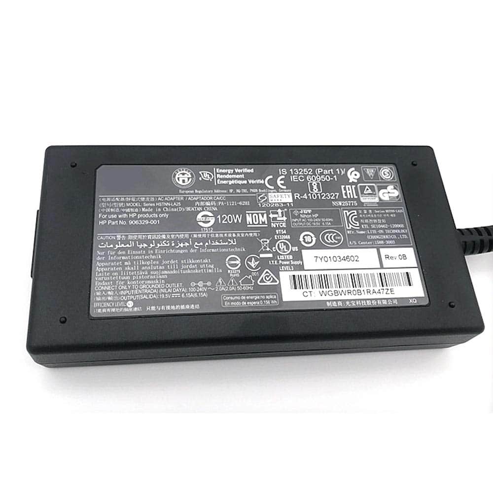 Adaptador de corriente original genuino para HP 120W 19.5V - Imagen 3