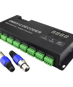 Decodificador de Display Digital LED DMX de 24 Canales