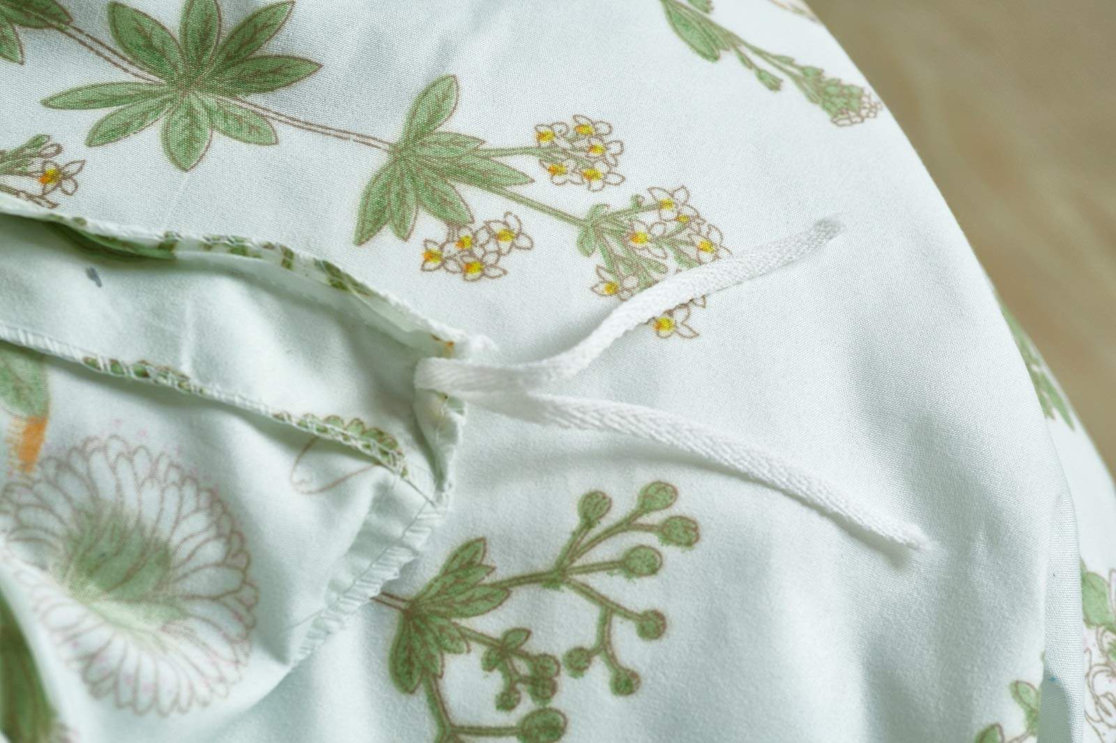 Juego de Ropa de Cama con Estampado Floral, Funda de Edredn - Imagen 7
