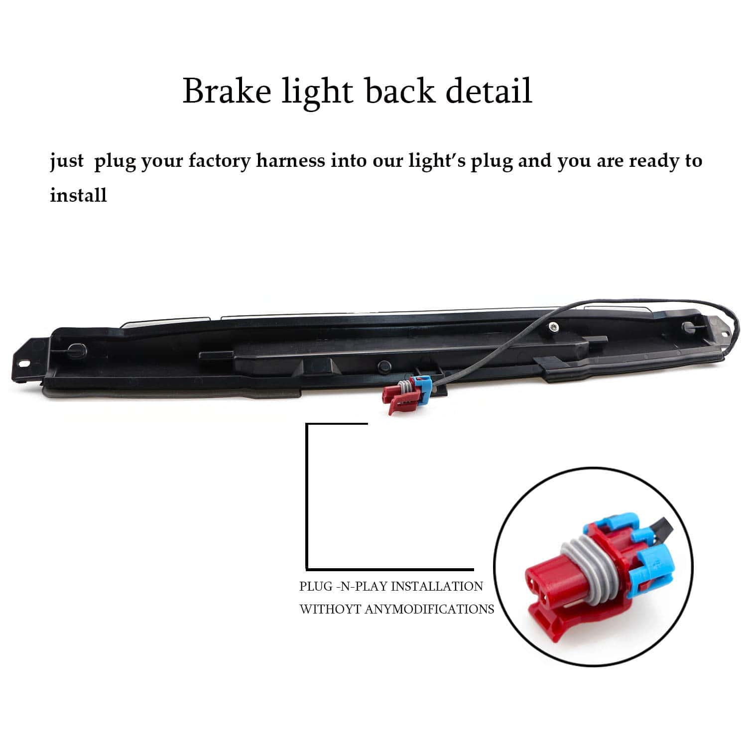 Tercera luz de freno LED para Chevrolet Avalanche - Imagen 4