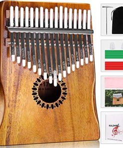 Kalimba Newlam 17 Teclas, Piano de Pulgar Mbira Portátil