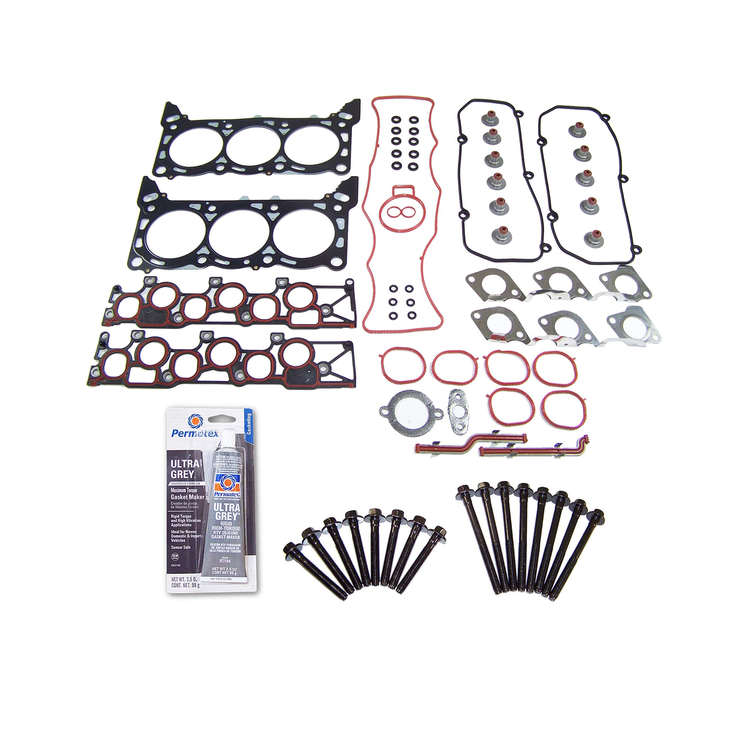 Juego de empaques de culata CPWK327 MLS Kit de pernos Se