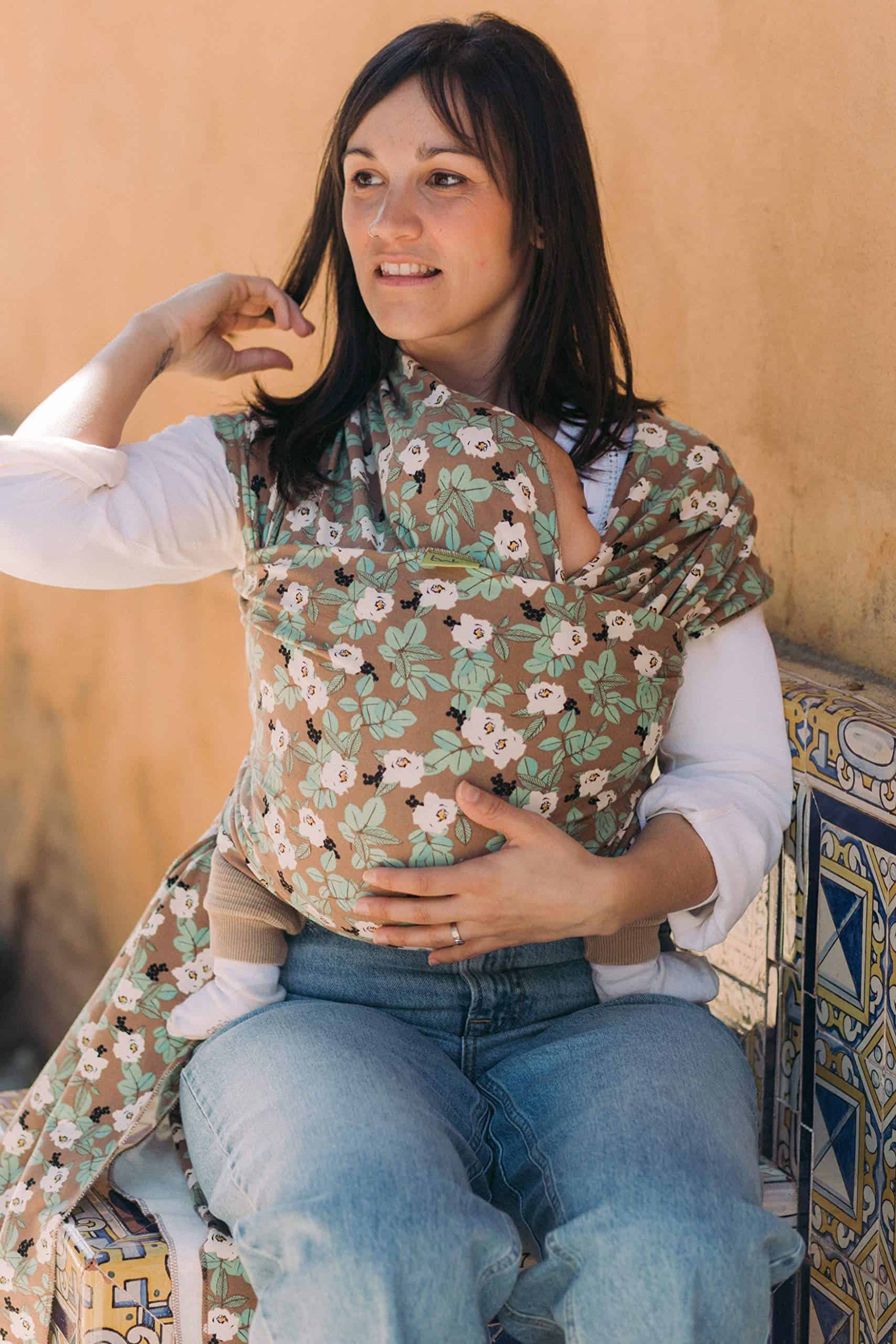 Boba Baby Wrap Carrier Recién Nacido a Niño Pequeño - - Imagen 8