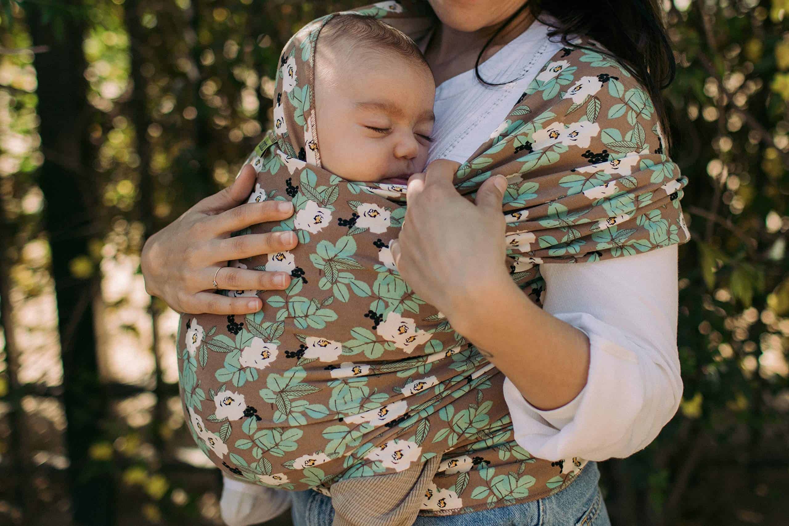 Boba Baby Wrap Carrier Recién Nacido a Niño Pequeño - - Imagen 7