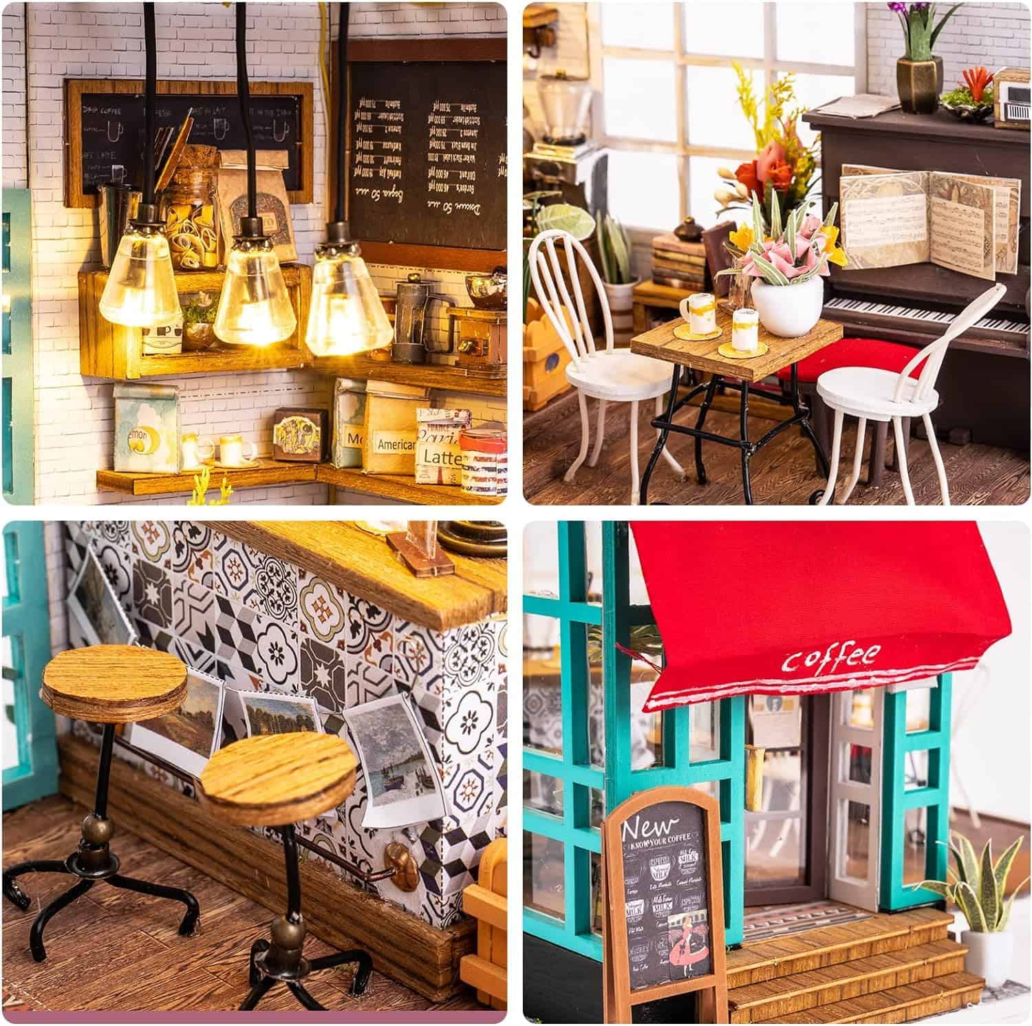 Kit de Casa de Miniatura Rolife para Adultos para Armar, - Imagen 7