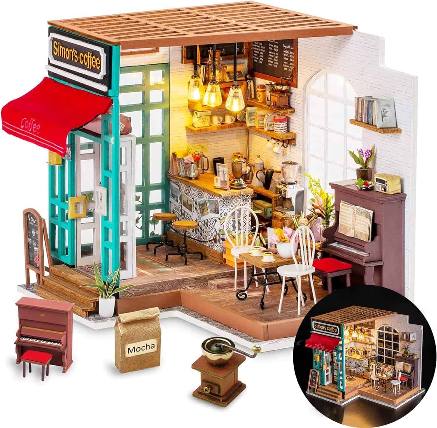 Kit de Casa de Miniatura Rolife para Adultos para Armar,