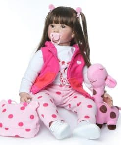 Muñeca Angelbaby Reborn para Niñas de 24 Pulgadas 60cm