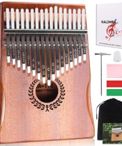 HONHAND Kalimba 17 teclas Thumb Piano, Instrumento Musical