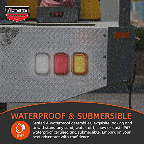 5" x 3" Luz de Tira Trasera LED Blanca - Luces de Marcha - Imagen 9