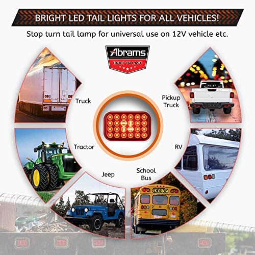 5" x 3" Luz de Tira Trasera LED Blanca - Luces de Marcha - Imagen 8