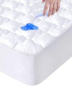 Protector de Colchón Impermeable Acolchado, Transpirable y