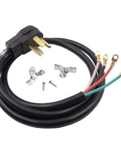 Cable de Corriente Eléctrico para Secadora de Ropa de 6