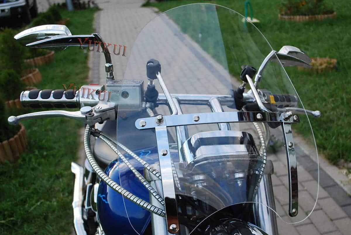 Espejo de Lanza de Motocicleta Grim Reaper Cromado - Imagen 10