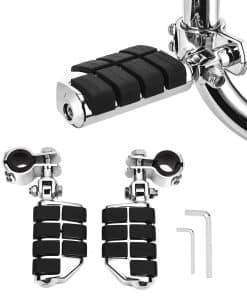 Pegs de reposapiés de motocicleta Compatible con Road King