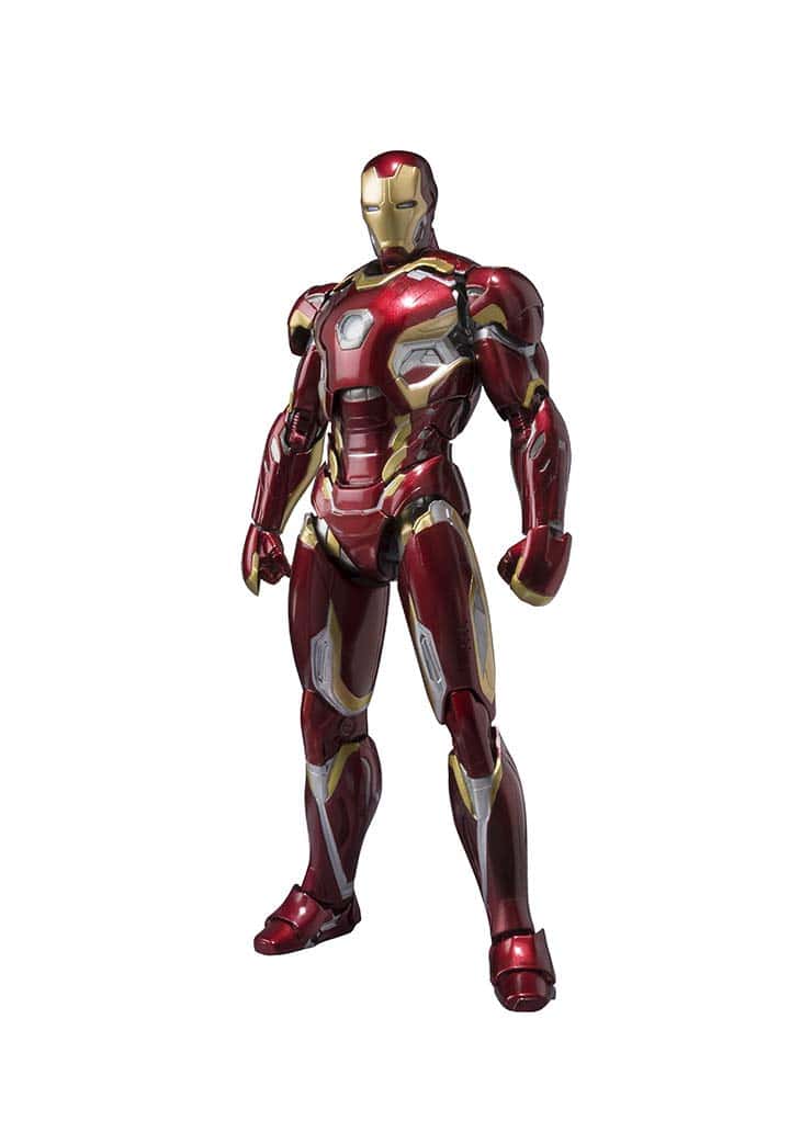 Figura de Acción Iron Man Mark 45 de Bandai S. H Figuarts -