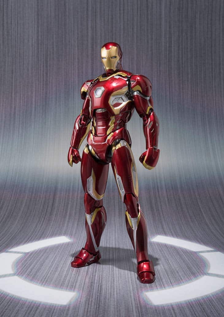 Figura de Acción Iron Man Mark 45 de Bandai S. H Figuarts - - Imagen 3