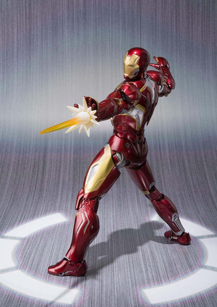 Figura de Acción Iron Man Mark 45 de Bandai S. H Figuarts - - Imagen 5