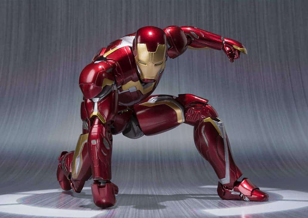 Figura de Acción Iron Man Mark 45 de Bandai S. H Figuarts - - Imagen 6