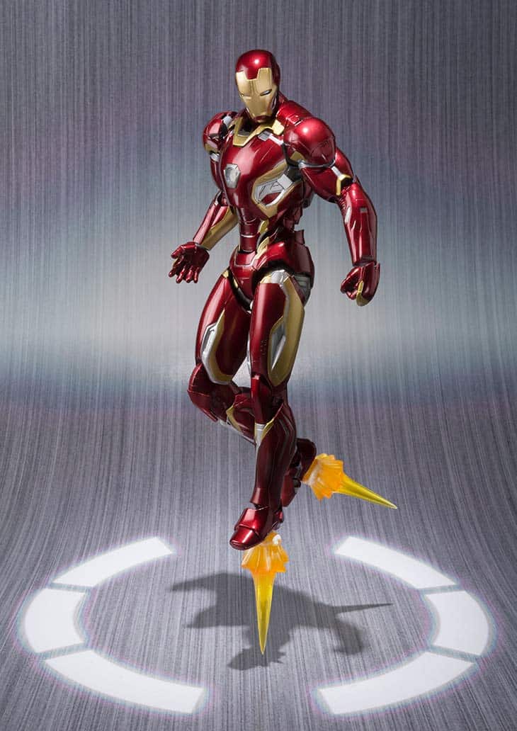 Figura de Acción Iron Man Mark 45 de Bandai S. H Figuarts - - Imagen 4