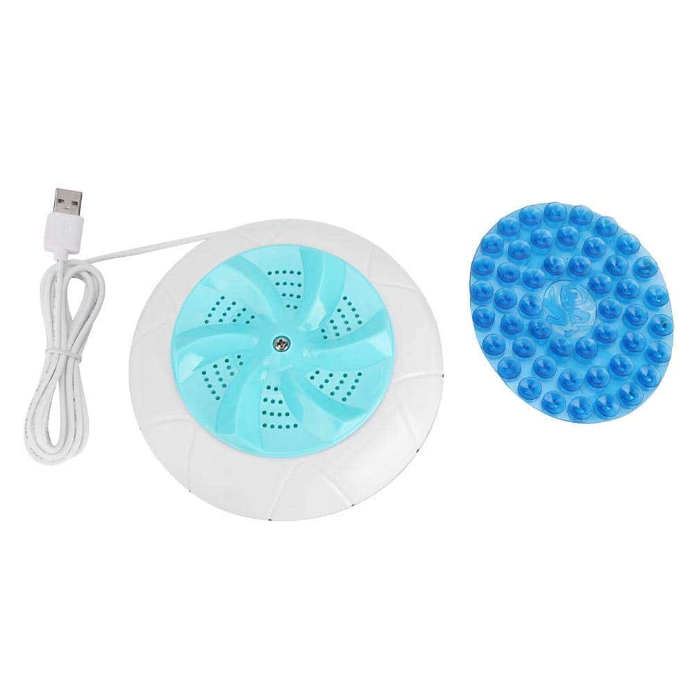 Mini Lavadora USB Fdit Ultrasónica Portátil para Viajes y