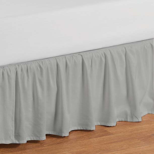 Falda de Cama Fruncida con Esquinas Divididas, Estilo - Imagen 7