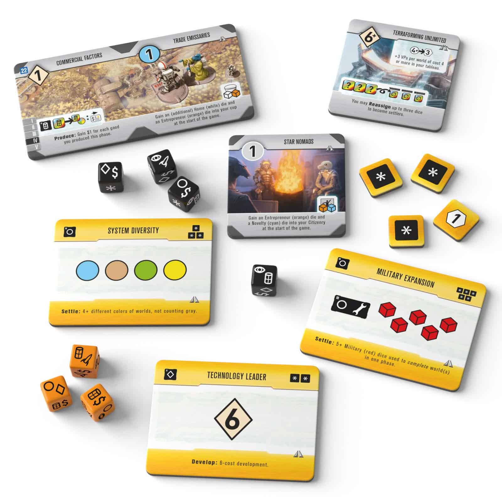 Paquete Roll for The Galaxy del Juego Base, las Expansiones - Imagen 7