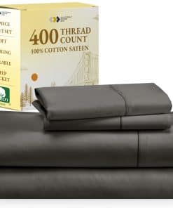 Juego de sábanas 100% algodón California Design Den, 400