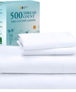 Juego de sábanas California Design Den de -Blanco