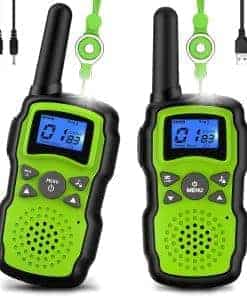 Walkie Talkies Wishouse para Niños Recargables de Largo