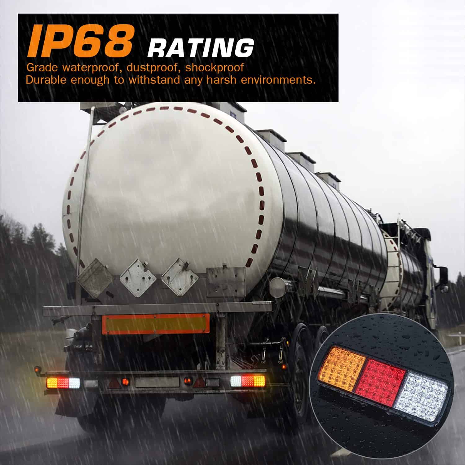 Barra de luz de freno de señal de giro inversa de luz - Imagen 7