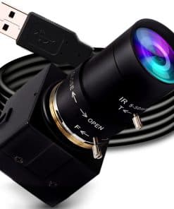 Cámara USB 1080P con Zoom 5-50mm Webcam Variable Enfoque