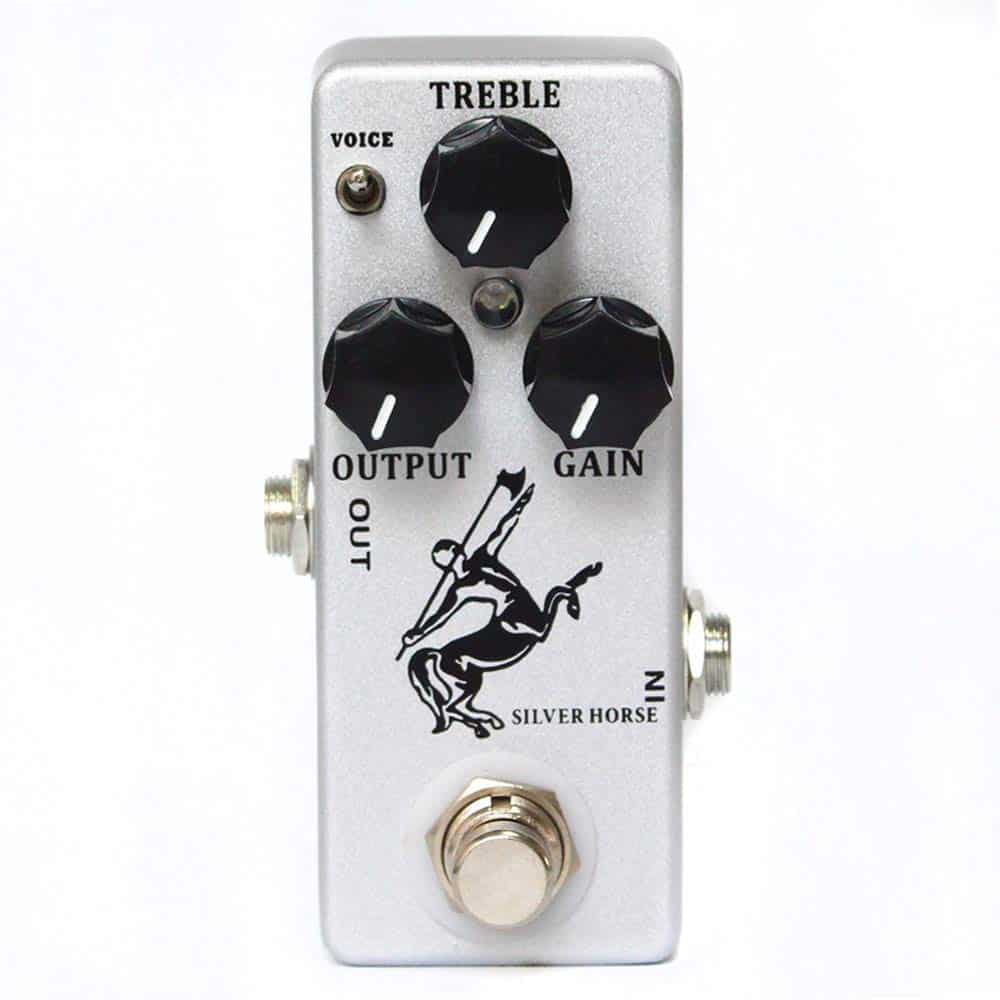 Pedal de Efecto Overdrive con Bypass Real para Guitarra