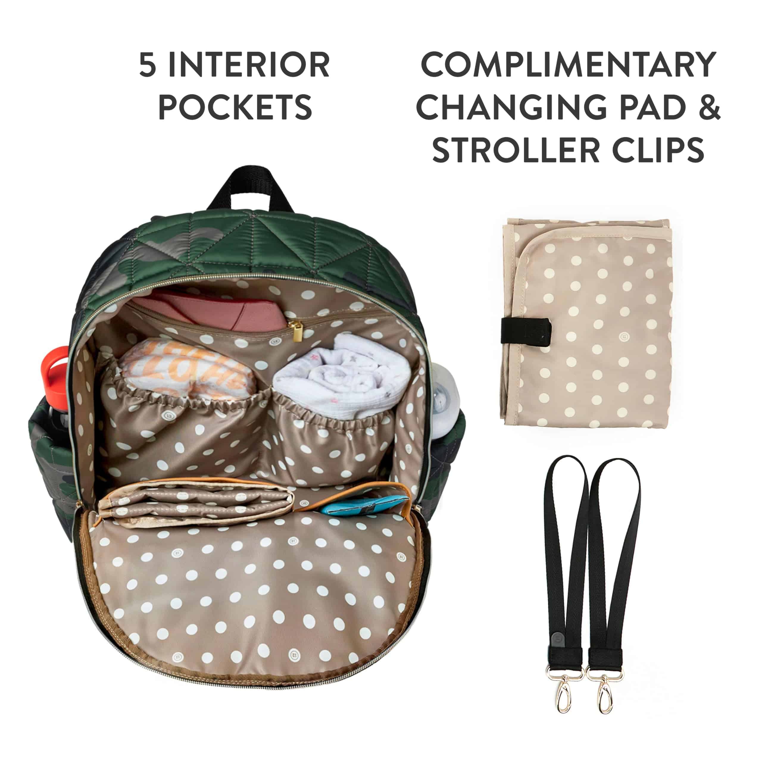 Mochila para pañales TWELVElittle Companion 3.0 *NUEVA* - - Imagen 5