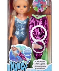 Muñeca de moda NANCY Un Día de Sirena, Muñeca de 16"