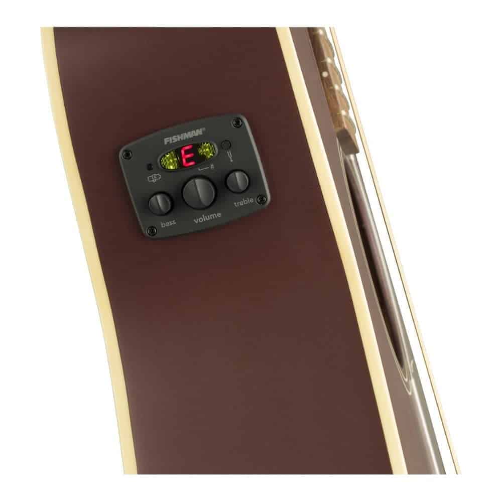 Guitarra Acústica Eléctrica Fender Malibu Player, Satinado - Imagen 3