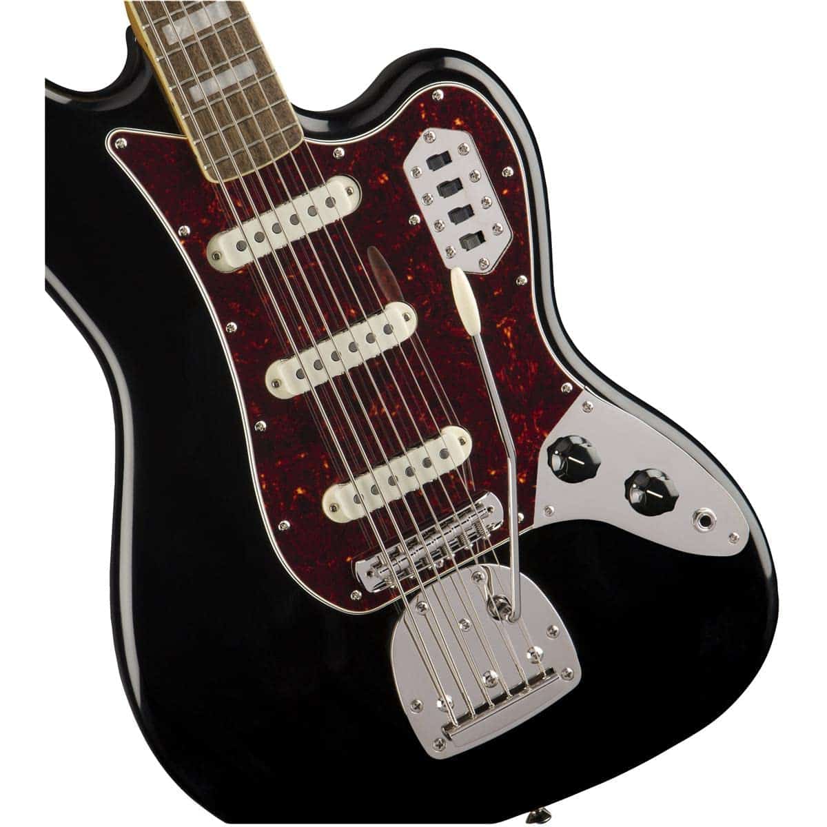 Bajo Squier Classic Vibe de 6 Cuerdas, Negro, Diapasón de - Imagen 5