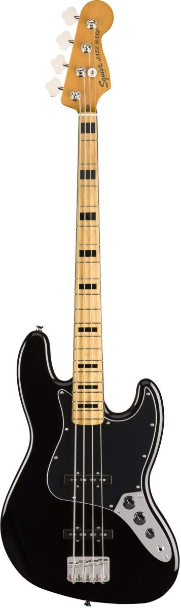 Bajo Jazz Squier Classic Vibe de los 70, Negro, Diapasón de - Imagen 3