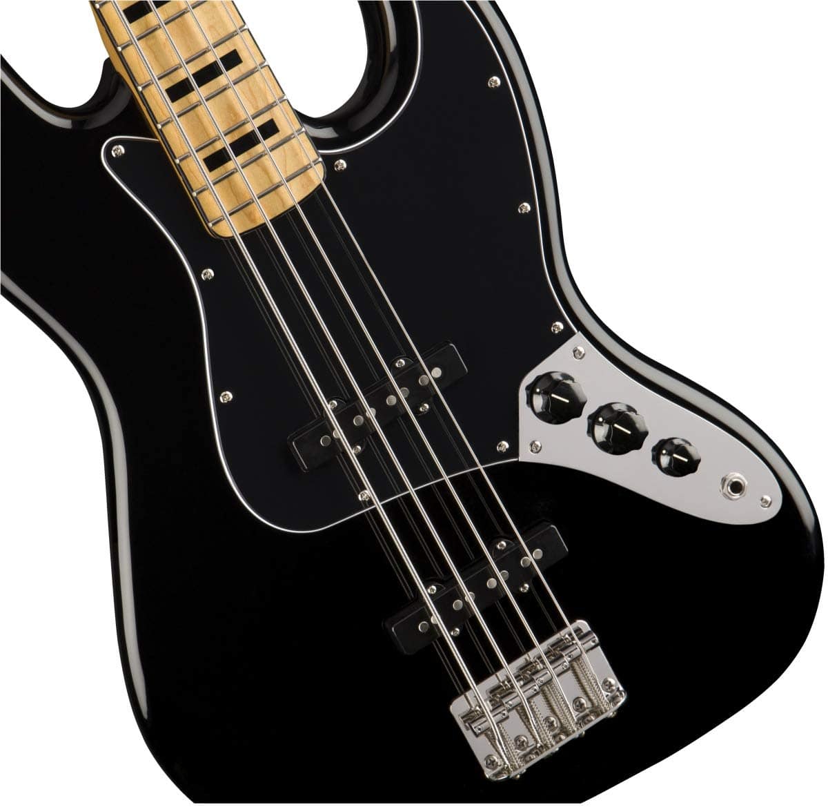 Bajo Jazz Squier Classic Vibe de los 70, Negro, Diapasón de - Imagen 5