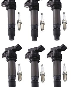 Conjunto de 6 bujías de iridio y 6 bobinas de encendido