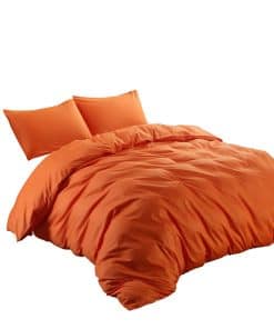 Juego de Funda de Edredón DREFEEL 100% Algodón Natural