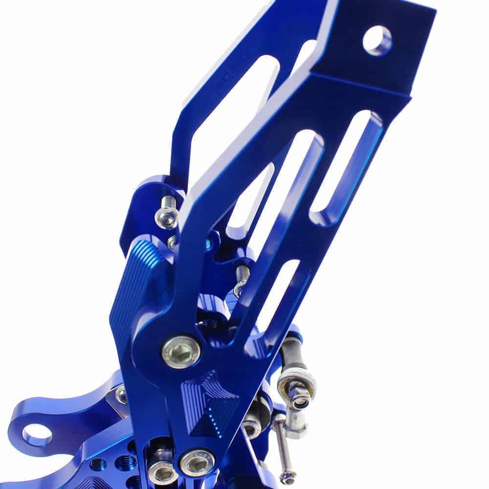Krace Juegos de Rearsets para Motocicleta Reposapiés - Imagen 4